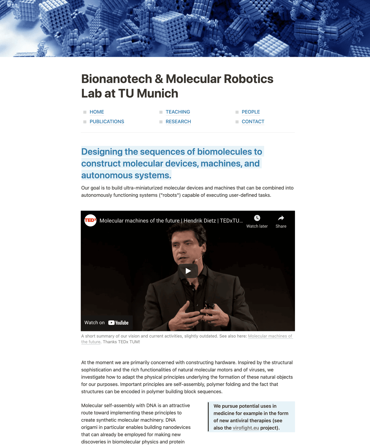 Notion based lab website
